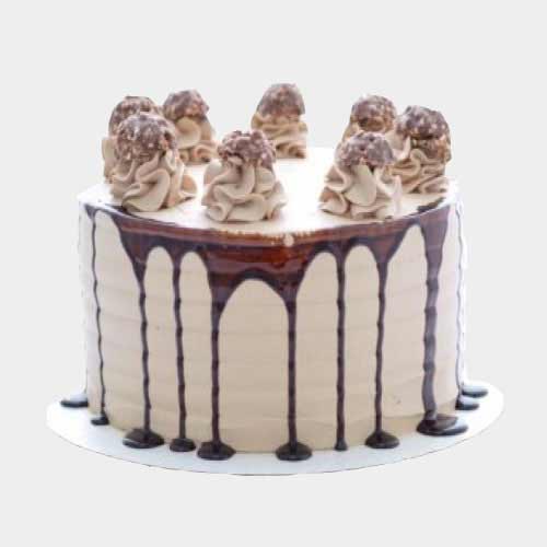 Choco hazelnut birthday cake #birthdaycake #nakedcake - YouTube