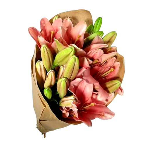 Medium Size Pink Lily Bouquet