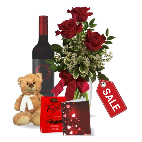Roses and Wine Combo 1
