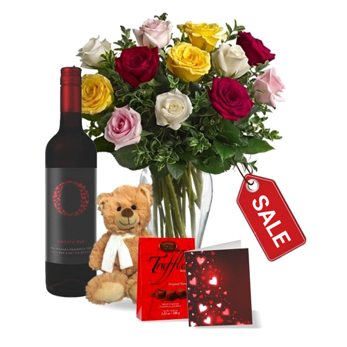 Roses and Wine Combo 3