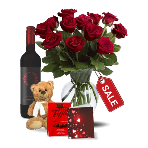 Roses and Wine Combo 4
