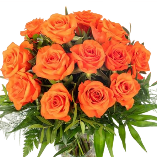 Online Small Orange Roses Bouquet Delivery in Canada | Free Shipping ...