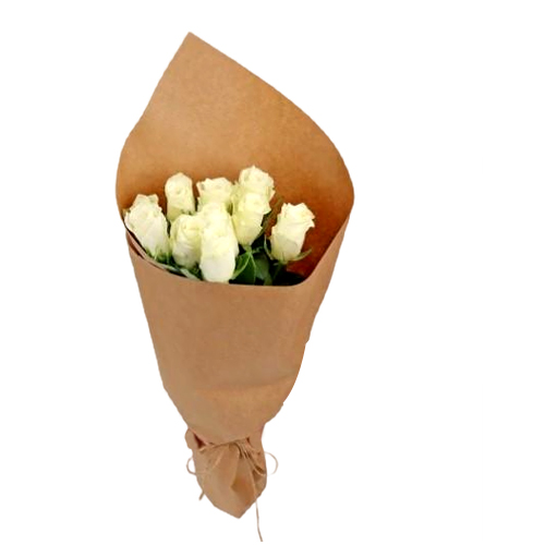 Small Size White Rose Bouquet 